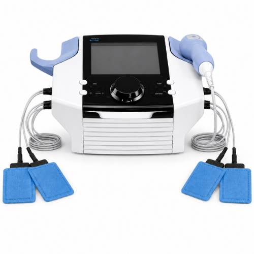 جهاز BTL-4825S Premium للعلاج الكهربائي والألتراساوند مع تروللي طبي