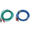 Chattanooga electrotherapy lead wires with two color-coded channels from Rehabcare