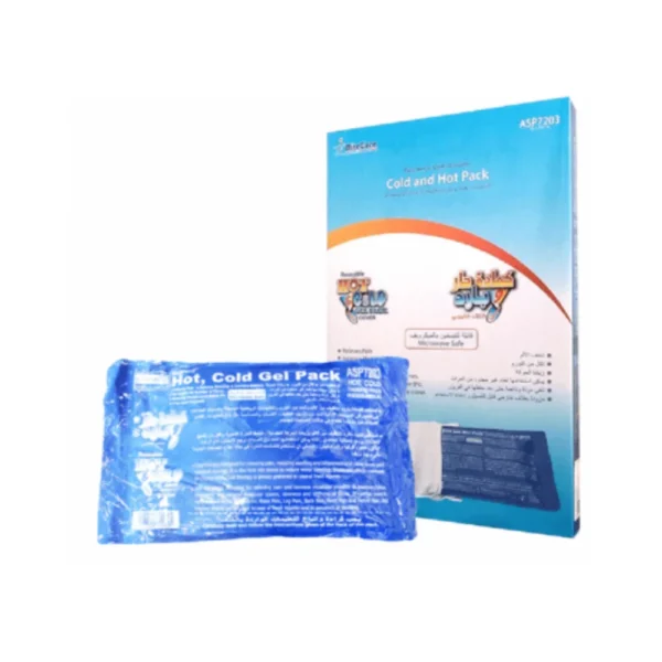 كمادة جل حار وبارد كبيرة مع غطاء ASP7203